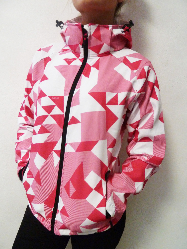 Dámská softshellová bunda JUST PLAY bílá