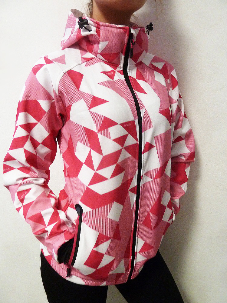 Dámská softshellová bunda JUST PLAY bílá