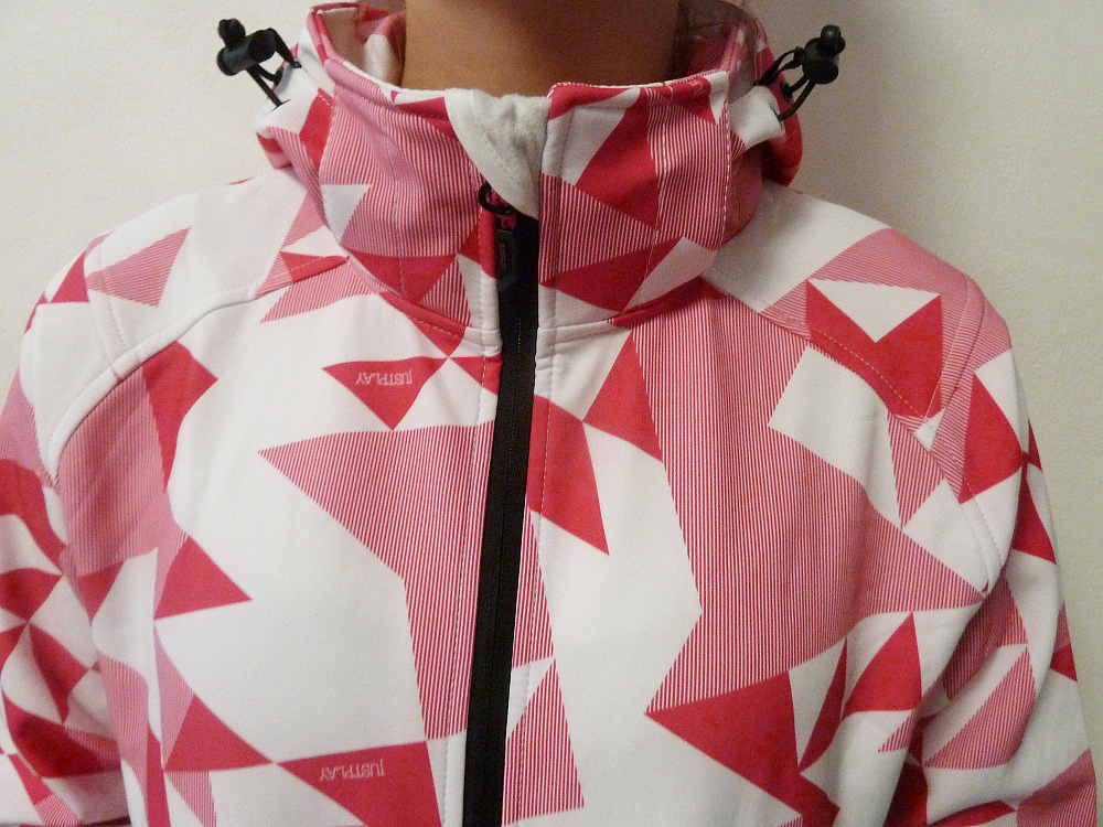 Dámská softshellová bunda JUST PLAY bílá