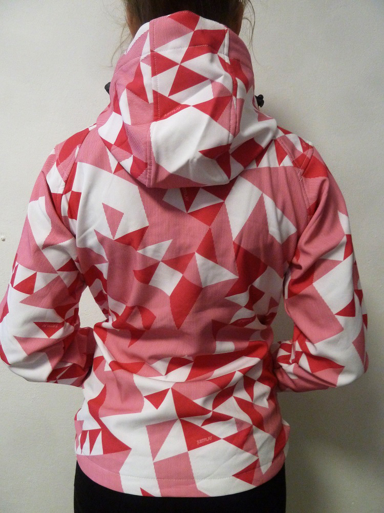 Dámská softshellová bunda JUST PLAY bílá