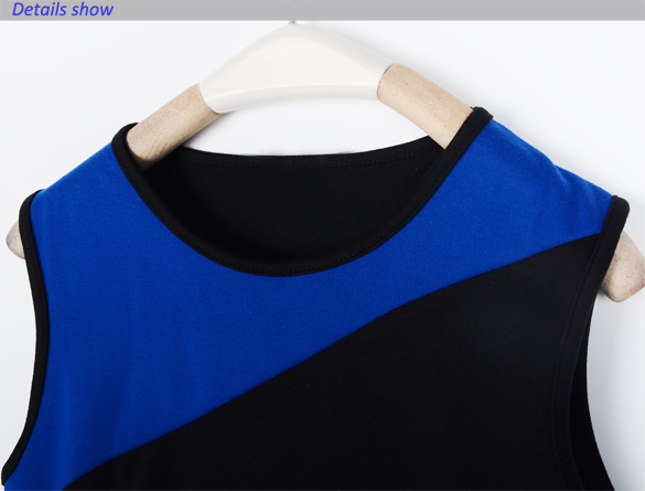 Dámské bodycon šaty černomodré