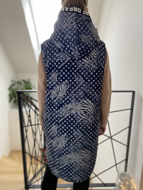 Dámská jarní vesta modrá UNI