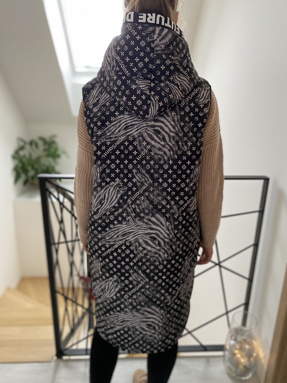 Dámská jarní vesta černá UNI