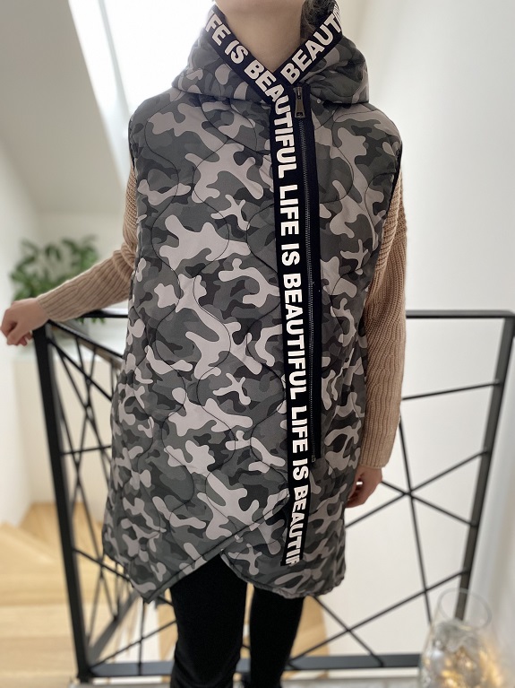 Dámská jarní vesta army UNI