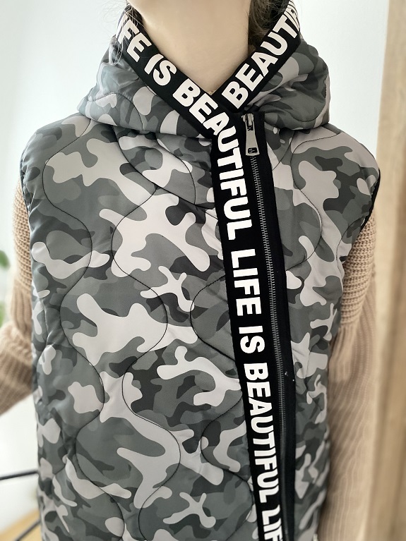 Dámská jarní vesta army UNI