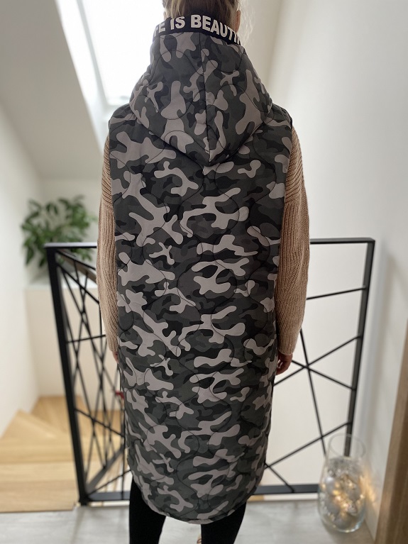 Dámská jarní vesta army UNI