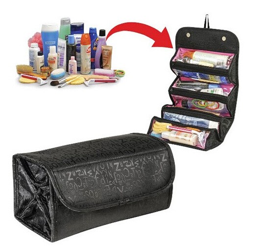 ROLL-N-GO kosmetická taštička/organizér - černá