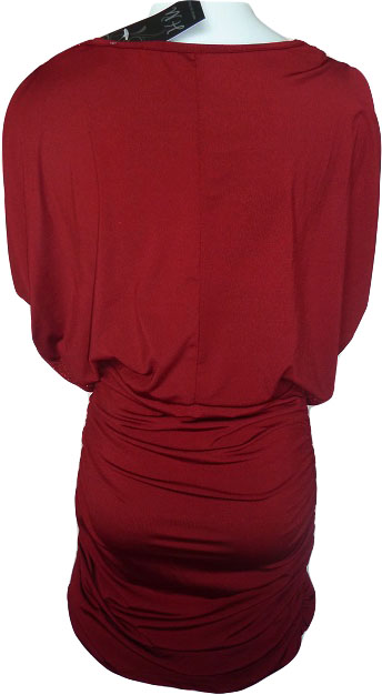 Plesové šaty - červené/vínové