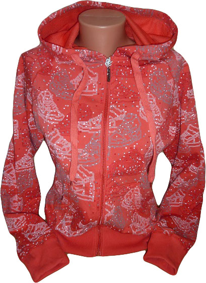 Mikina STREET FASHION ORANŽ