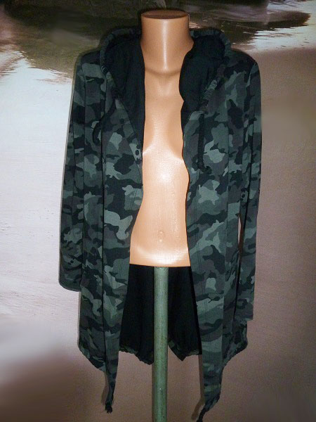 00* Dámská maskáčová bundička- ARMY kabátek