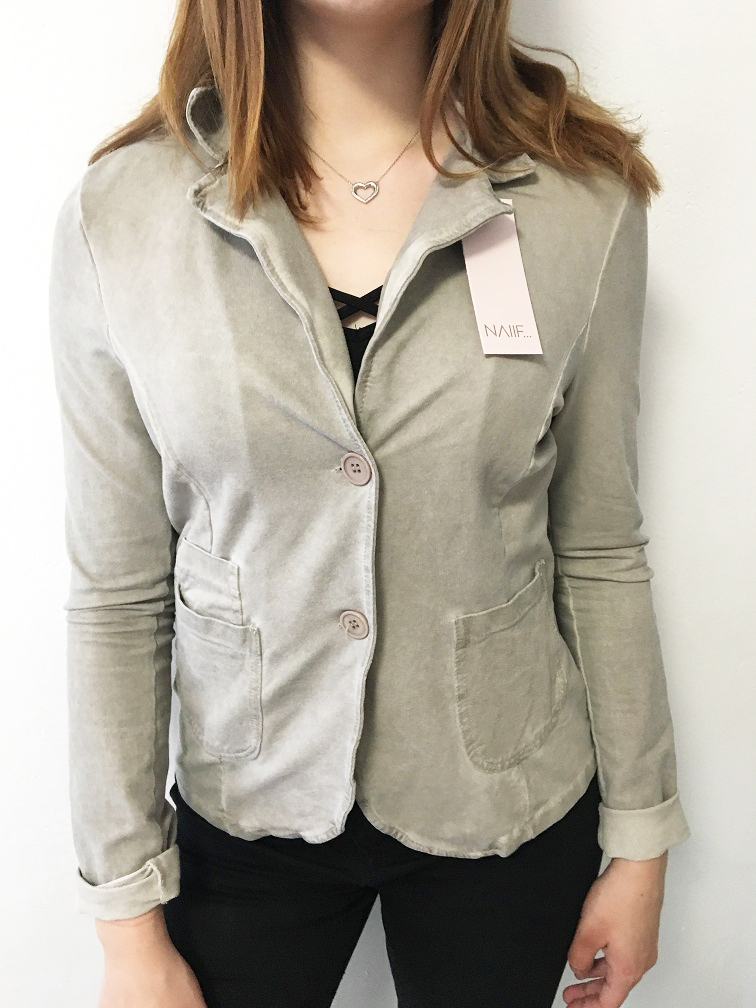 Dámské sako béžové vypasované