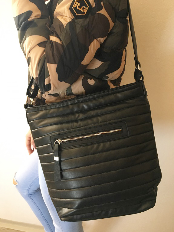 Dámská kabelka crossbody černá