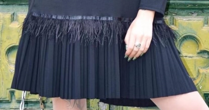 Dámské černé šaty Consuel 