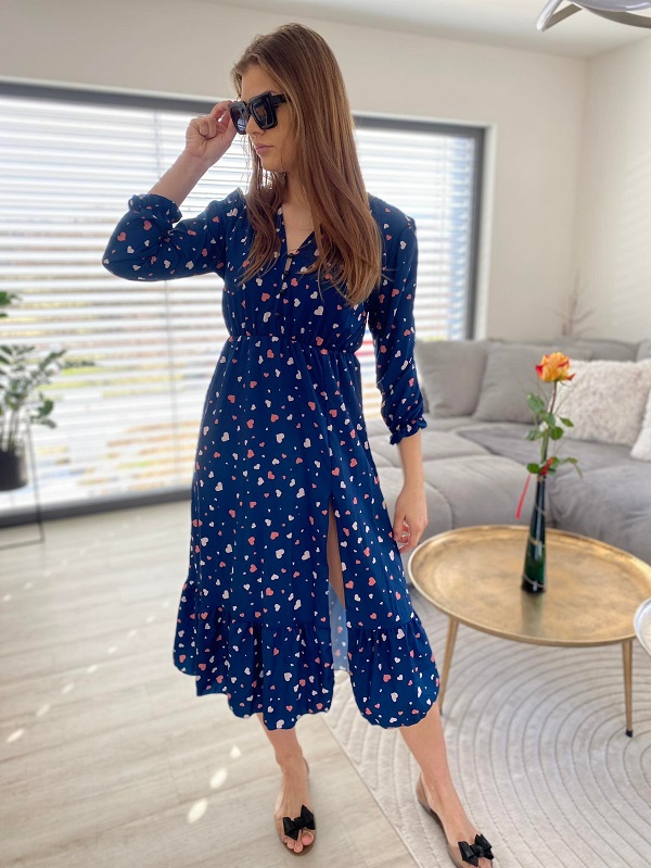 Elegantní šaty Axel srdíčka