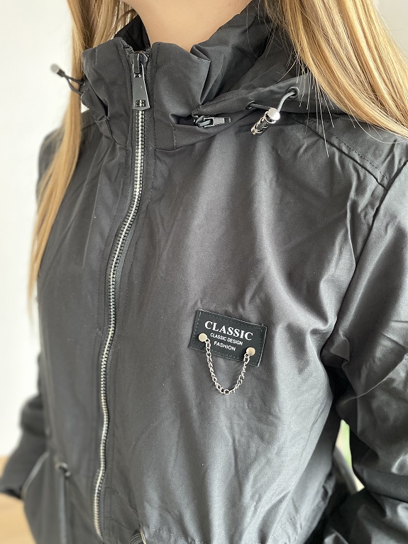 Dámská podzimní bunda LASSI černá XXL