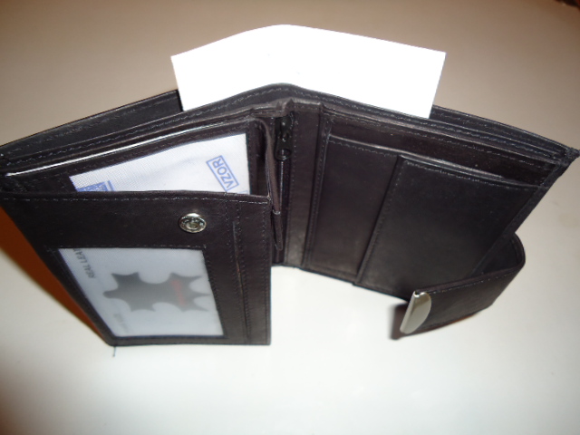 Praktická peněženka z pravé kůže - typ 462