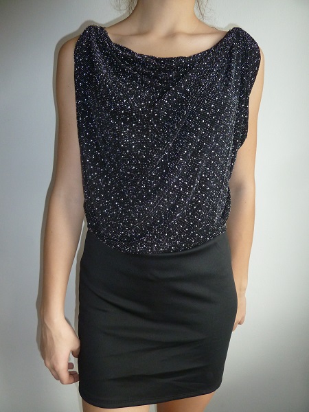 Plesové šaty nejen do tanečních černé I.