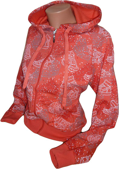 Mikina STREET FASHION ORANŽ