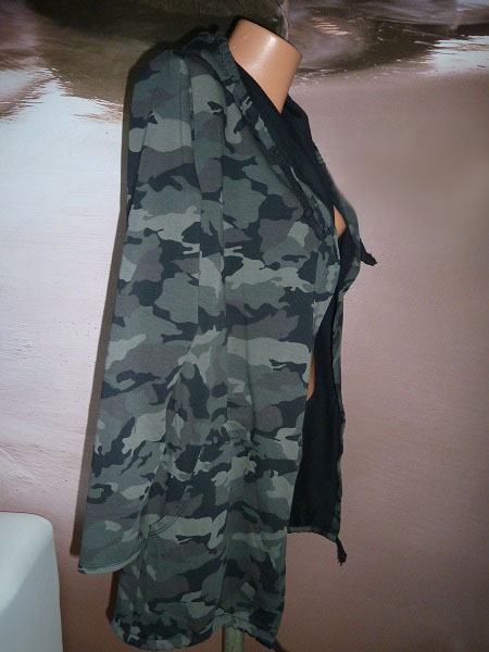 00* Dámská maskáčová bundička- ARMY kabátek