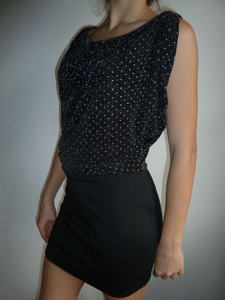 Plesové šaty nejen do tanečních černé I.