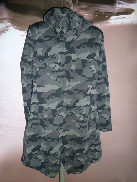 00* Dámská maskáčová bundička- ARMY kabátek