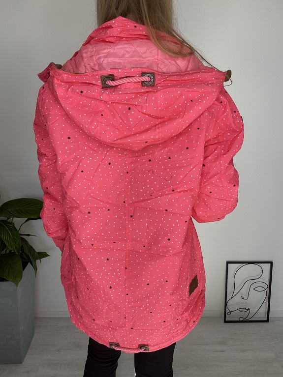 Dámská jarní OUTDOOR bunda růžová