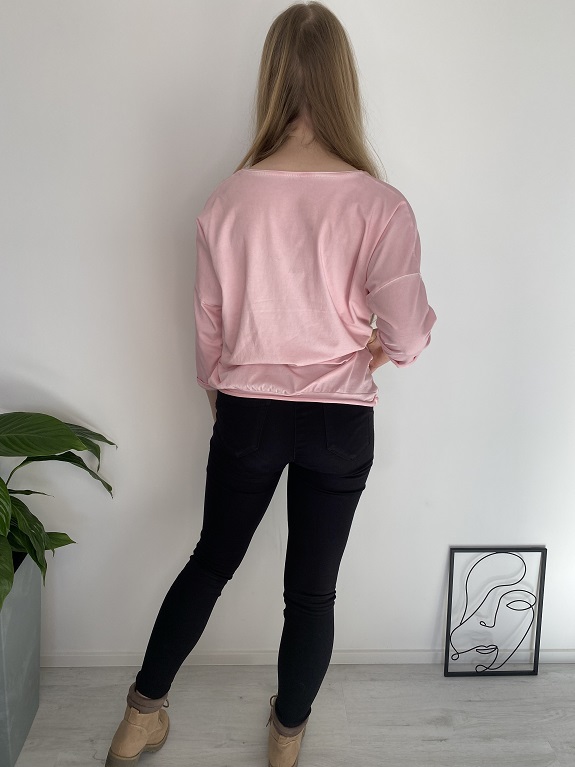 Dámská halenka růžová HEART Uni