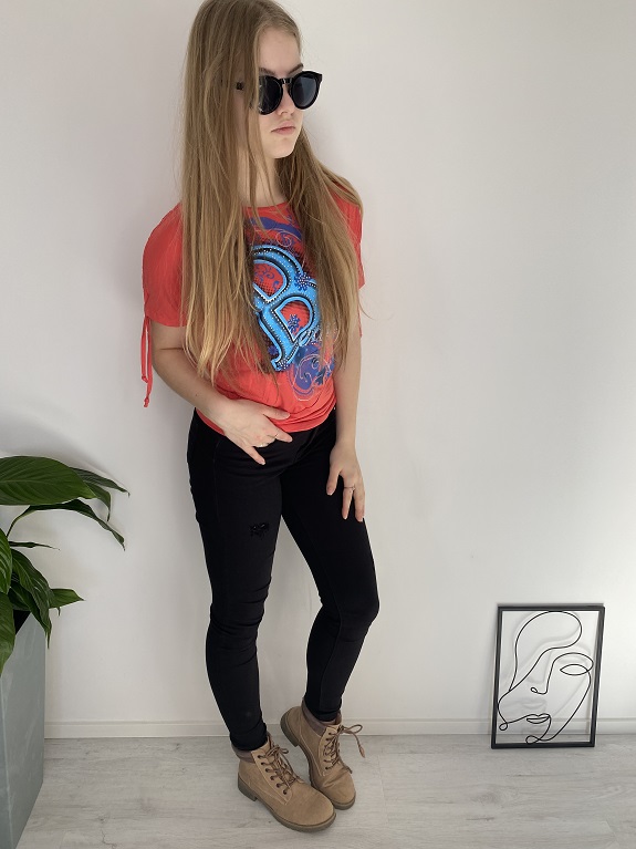 Dámská halenka Beauty červená S/M