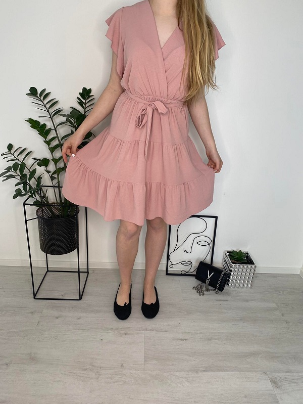 Dámské letní šaty Nancy starorůžové