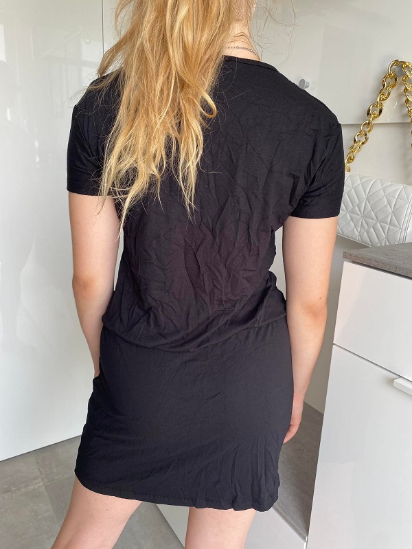 Dámské úpletové šaty s třpytkami UNI