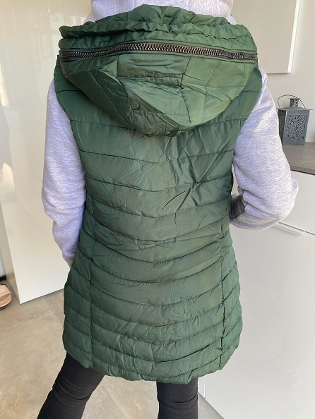 Dámská vesta Debie tmavě zelená XXL