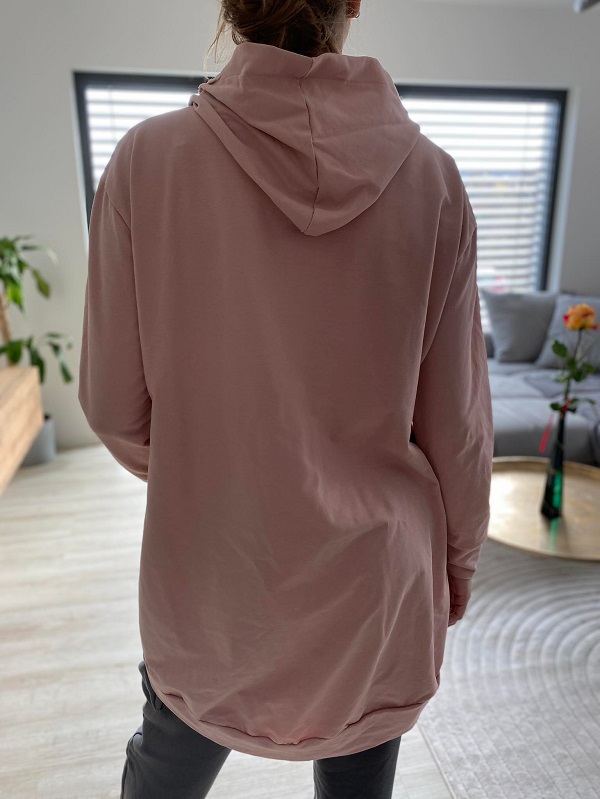 Dámská mikina BASIC růžová