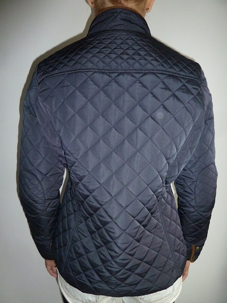 Luxusní dámská  bunda modrá