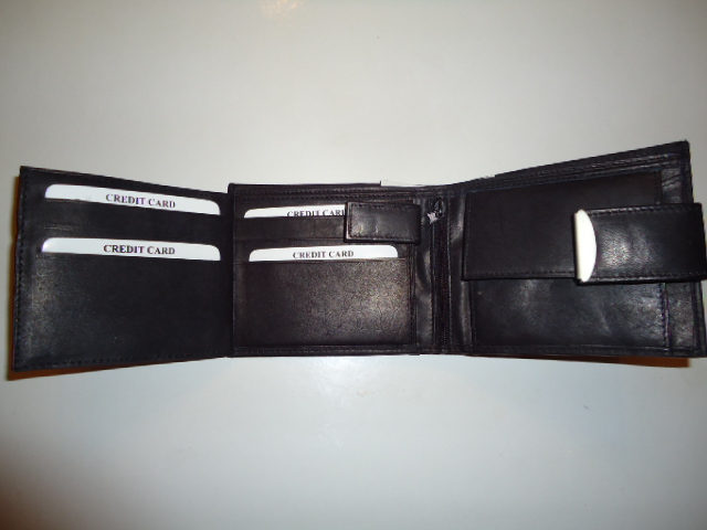 Praktická peněženka z pravé kůže -  typ 464