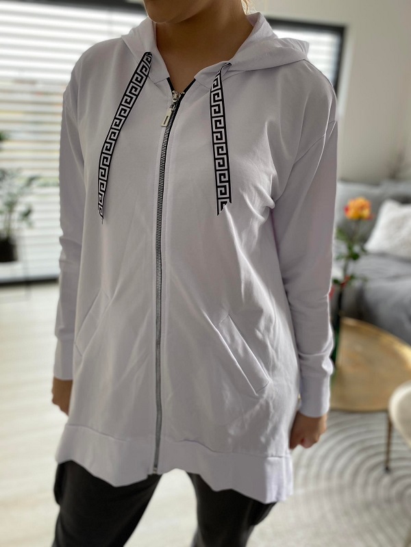 Dámská mikina  BASIC bílá