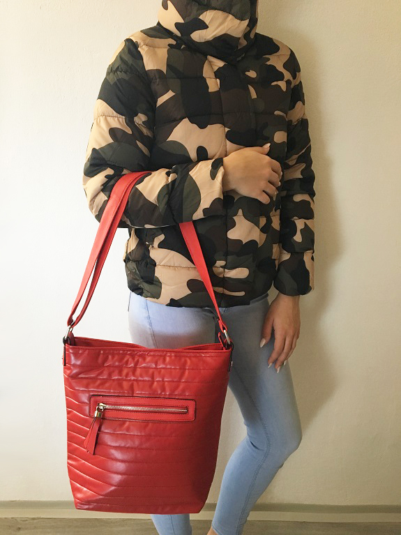Dámská kabelka crossbody šedá