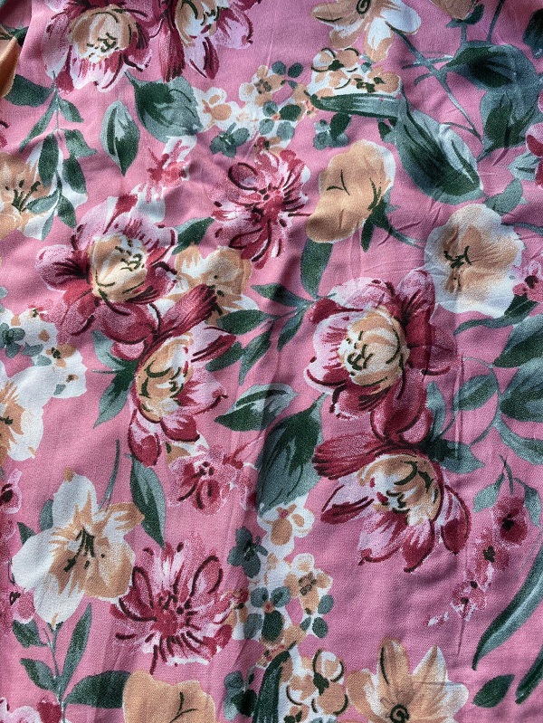 Letní šaty dlouhé růžové SUNNY