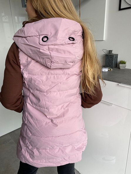 Dámská vesta Lady růžová M