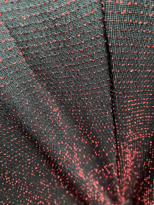 Společenské třpytivé šaty Evita bordó