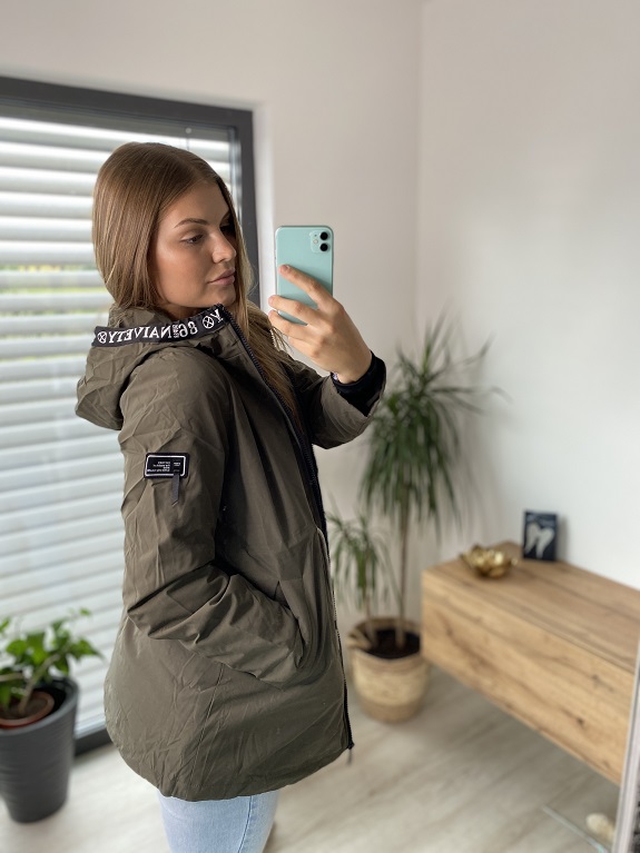 Dámská podzimní bunda AMY khaki