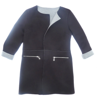 Dámské stylové sako černé UNI