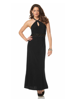 Dámské společenské šaty s atraktivním výstřihem