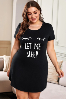 Dámská noční košile pro plnoštíhlé LET ME SLEEP 5XL