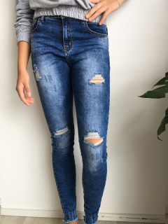 Dámské SLIM rifle děrované vel.29