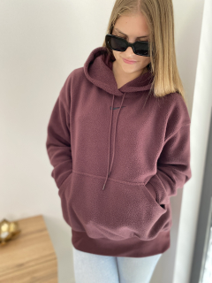 Dámská mikina NIKE vínová DQ6840-652