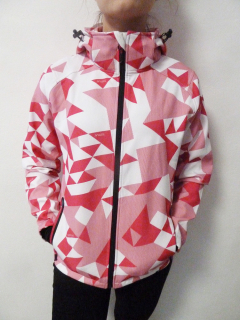 Dámská softshellová bunda JUST PLAY bílá