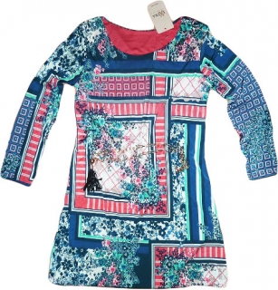 Luxusní dámské - dívčí strečové šaty 084