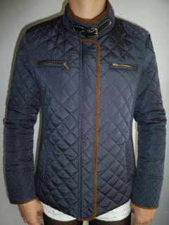 Luxusní dámská  bunda modrá